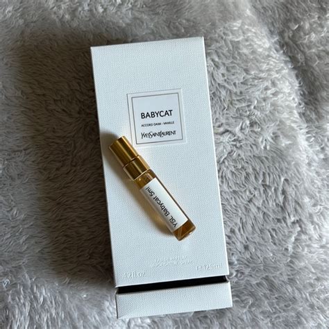 ysl babycat perfume sample